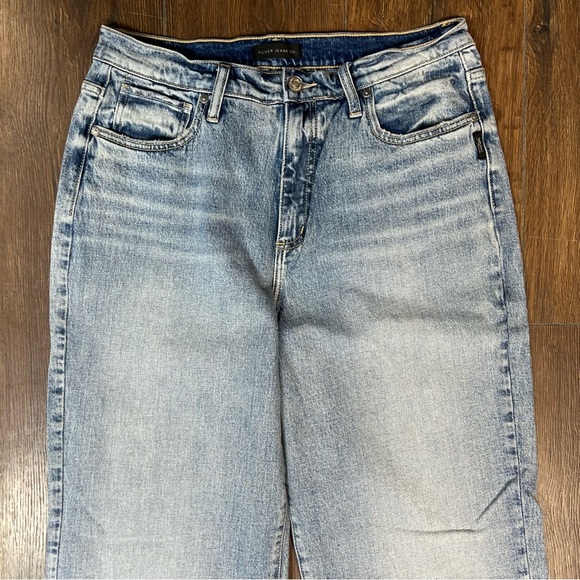 Silver Jeans Highly Desirable Blue Jean Trouser SZ 31 - Picture 3 of 6